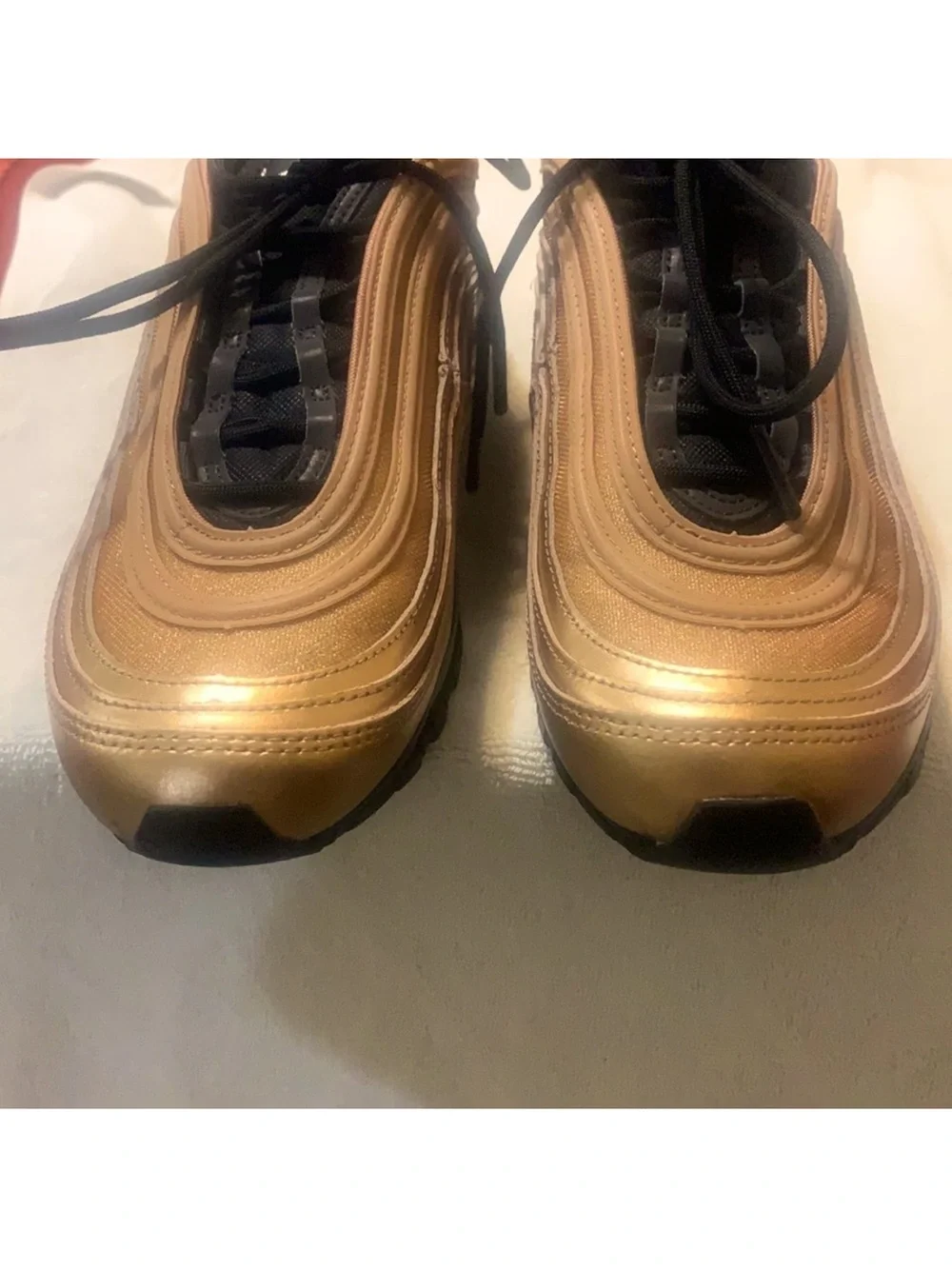 Nike Air Max 97 Women's Sneakers — Bronze/Black